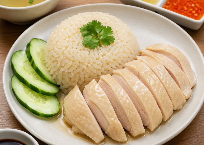 Resep Nasi Hainan Rice Cooker: Gurih, Pulen, dan Anti Ribet