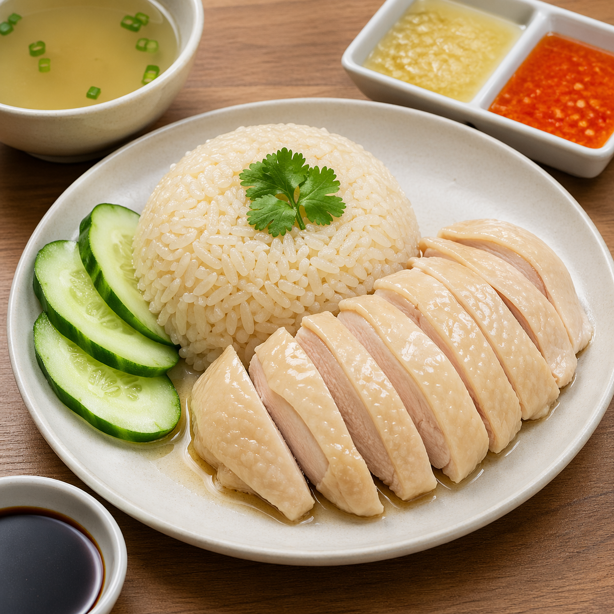 Resep Nasi Hainan Rice Cooker: Gurih, Pulen, dan Anti Ribet
