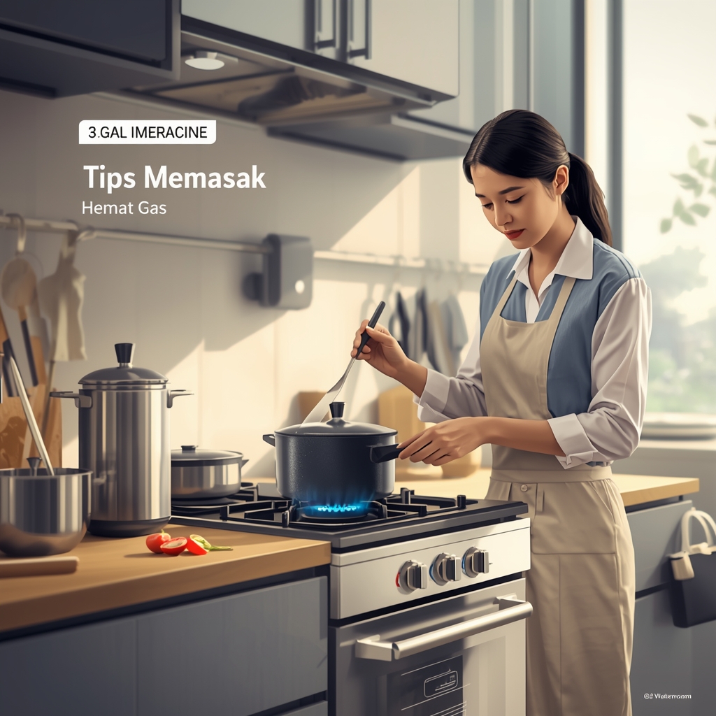 15 Tips Memasak Hemat Gas di Dapur Anti Boros